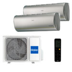 Мульти сплит-система на 2 комнаты Haier AS25S2SJ3FA-S x 2 / 2U40S2SM1FA