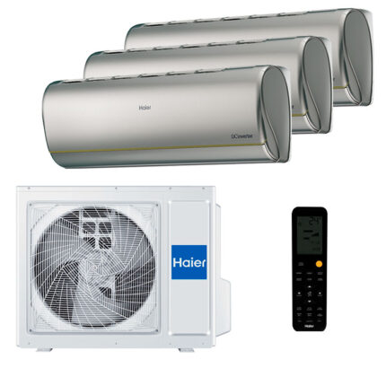 Мульти сплит-система на 3 комнаты Haier AS25S2SJ3FA-S x 3 / 3U55S2SR5FA