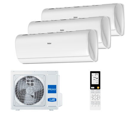 Мульти сплит-система на 3 комнаты Haier AS25S2SJ2FA-W x 3 / 3U70S2SR5FA