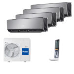 Мульти сплит-система на 4 комнаты Haier AS09NS6ERA-B x 2 / AS12NS6ERA-B / AS18NS6ERA-B / 4U30HS1ERA