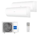 Мульти сплит-система на 2 комнаты Haier AS25PS1HRA-M x 2 / 2U50S2SM1FA-3