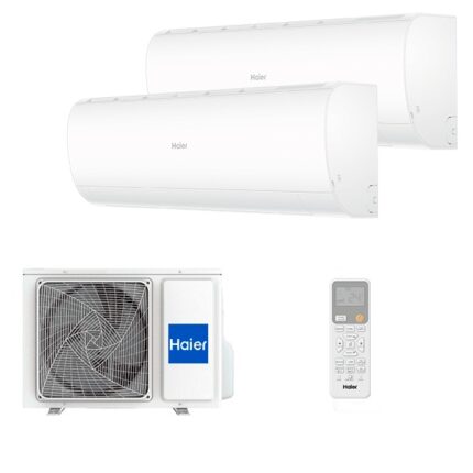 Мульти сплит-система на 2 комнаты Haier AS25PS1HRA-M x 2 / 2U50S2SM1FA-3