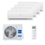 Мульти сплит-система на 4 комнаты Haier AS09TS6HRA-M x 4 / 4U85S2SR5FA