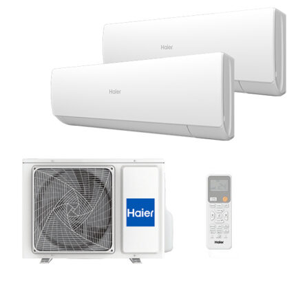 Мульти сплит-система на 2 комнаты Haier AS20SS1HRA-M x 2 / 2U40S2SM1FA