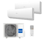 Мульти сплит-система на 2 комнаты Haier AS20SS1HRA-M + AS25SS1HRA-M / 2U40S2SM1FA