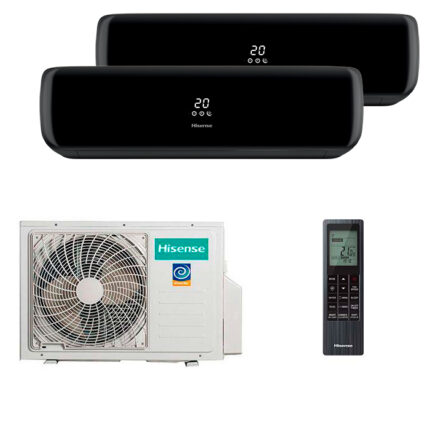 Мульти сплит-система на 2 комнаты Hisense AMS-09UW4RVETG00(B) x 2 / AMW2-14U4RGC