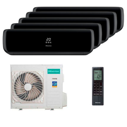 Мульти сплит-система на 5 комнат Hisense AMS-09UW4RVETG00(B) x 5 / AMW5-42U4RTA