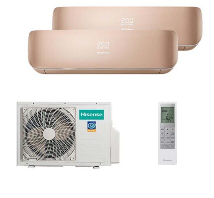 Мульти сплит-система на 2 комнаты Hisense AMS-09UW4RVETG00(C) + AMS-12UW4RVETG00(C) / AMW2-18U4RXC
