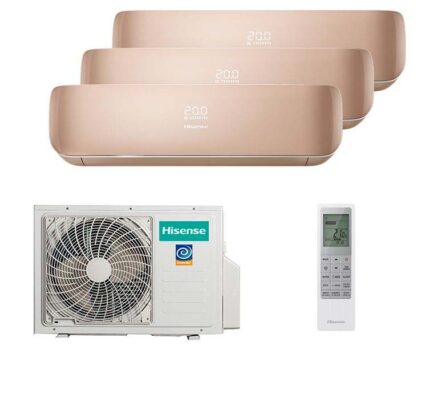 Мульти сплит-система на 3 комнаты Hisense AMS-09UW4RVETG00(C) x 3 / AMW3-24U4RJC