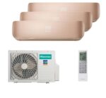 Мульти сплит-система на 3 комнаты Hisense AMS-09UW4RVETG00(C) x 2 + AMS-12UW4RVETG00(C) / AMW3-24U4RJC