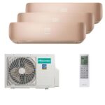 Мульти сплит-система на 3 комнаты Hisense AMS-09UW4RVETG00(C) x 2 + AMS-12UW4RVETG00(C) / AMW3-24U4RJC