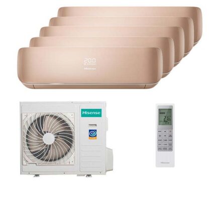 Мульти сплит-система на 5 комнат Hisense AMS-09UW4RVETG00(C) x 5 / AMW5-42U4RTA