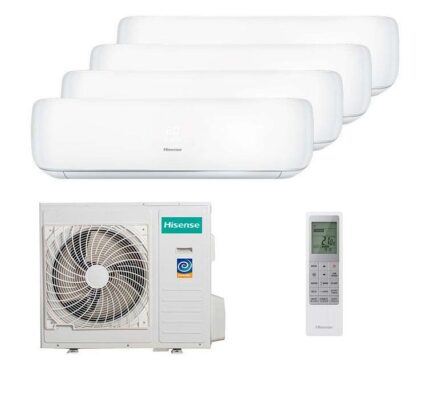 Мульти сплит-система на 4 комнаты Hisense AMS-09UW4RVETG00 x 4 / AMW4-36U4RAA