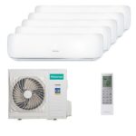 Мульти сплит-система на 5 комнат Hisense AMS-09UW4RVETG00 x 5 / AMW5-42U4RTA