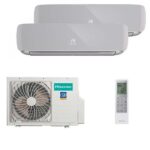 Мульти сплит-система на 2 комнаты Hisense AMS-09UW4RVETG00(S) + AMS-12UW4RVETG00(S) / AMW2-18U4RXC