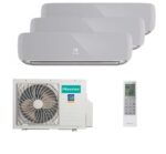 Мульти сплит-система на 3 комнаты Hisense AMS-09UW4RVETG00(S) x 3 / AMW3-24U4RJC