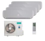 Мульти сплит-система на 4 комнаты Hisense AMS-09UW4RVETG00(S) x 4 / AMW4-27U4RJC