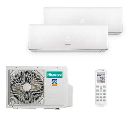 Мульти сплит-система на 2 комнаты Hisense AMS-07UW4RVEDB00H + AMS-09UW4RVEDB00 / AMW2-14U4RGC