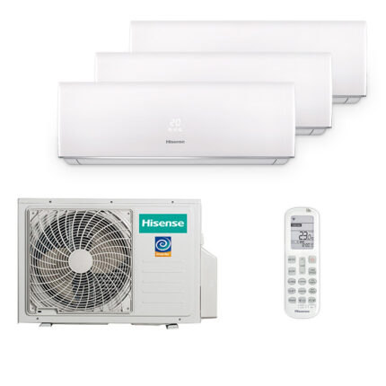 Мульти сплит-система на 3 комнаты Hisense AMS-07UW4RVEDB00H x 2 + AMS-09UW4RVEDB00 / AMW3-24U4RJC