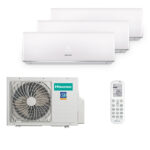 Мульти сплит-система на 3 комнаты Hisense AMS-09UW4RVEDB00 x 2 + AMS-12UW4RVEDB00 / AMW3-24U4RJC