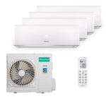 Мульти сплит-система на 4 комнаты Hisense AMS-09UW4RVEDB00 x 4 / AMW4-36U4RAA