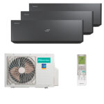 Мульти сплит-система на 3 комнаты Hisense AS-10UW4RXVQH00AG(B) x 3 / AMW3-18U4RJC