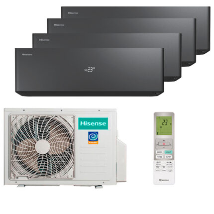 Мульти сплит-система на 4 комнаты Hisense AS-10UW4RXVQH00AG(B) x 4 / AMW4-27U4RJC