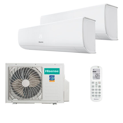 Мульти сплит-система на 2 комнаты Hisense AMS-07UW4RMRKB00 x 2 / AMW2-14U4RGC