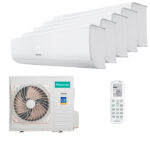 Мульти сплит-система на 5 комнат Hisense AMS-09UW4RMRKB00 x 5 / AMW5-42U4RTA