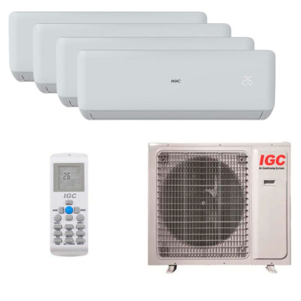 Мульти сплит-система на 4 комнаты IGC RAK-X09RH x 4 / RAM4-X36URH