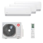 Мульти сплит-система на 3 комнаты Kentatsu KMGA26HZRN1 x 2 + KMGA35HZRN1 / K3MRB80HZRN1