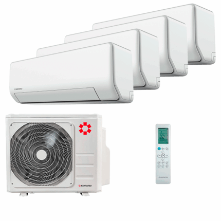 Мульти сплит-система на 4 комнаты Kentatsu KSGPA26HZRN1 x 4 / K4MRA80HZRN1