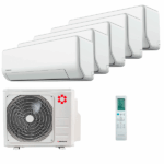 Мульти сплит-система на 5 комнат Kentatsu KMGP26HZRN1 x 5 / K5MRB120HZRN1