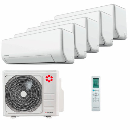 Мульти сплит-система на 5 комнат Kentatsu KMGP26HZRN1 x 5 / K5MRB120HZRN1