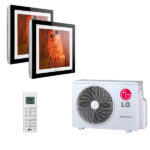 Мульти сплит-система на 2 комнаты LG MA09R x 2 / MU2M17