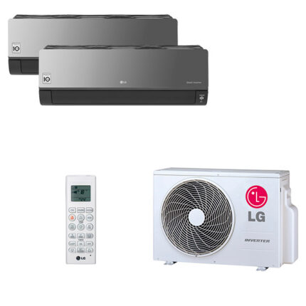 Мульти сплит-система на 2 комнаты LG AM09BP x 2 / MU2M17