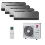 Мульти сплит-система на 4 комнаты LG AM07BP x 4 / MU4M25