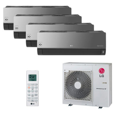 Мульти сплит-система на 4 комнаты LG AM07BP x 4 / MU4M25