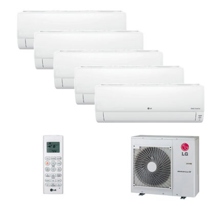 Мульти сплит-система на 5 комнат LG DM07RP x 5 / MU5M30
