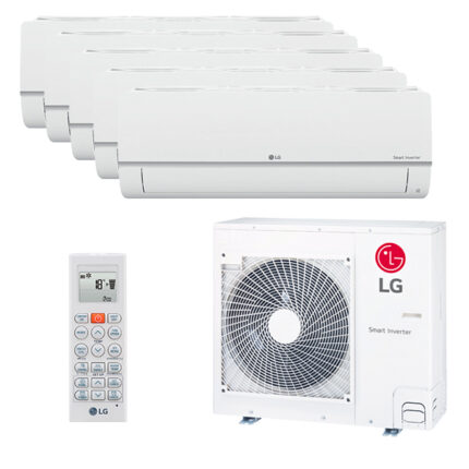 Мульти сплит-система на 5 комнат LG PM07SP.NSJR0 x 5 / MU5R30.U42