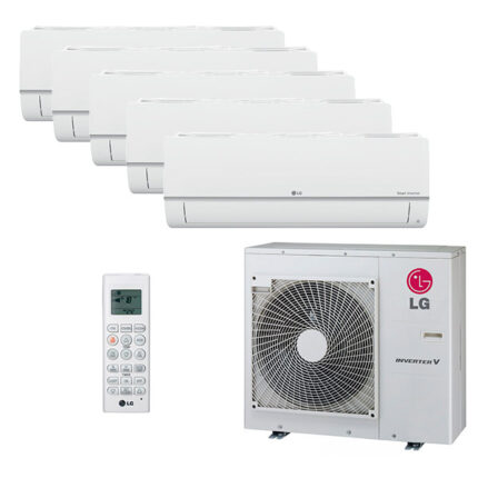 Мульти сплит-система на 5 комнат LG PM07SP x 5 / MU5M30
