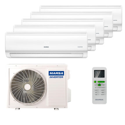 Мульти сплит-система на 5 комнат Marsa MRK-T07PA x 5 / MRK-5M42HTPE-W
