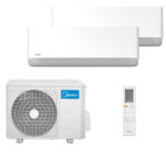 Мульти сплит-система на 2 комнаты Midea MMFE-09N8D6-I x 2 / M2OH-14HFN8-Q1