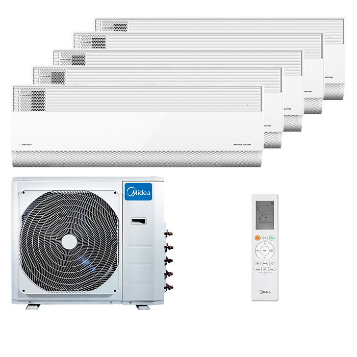 midea-giaa-inv-multi-5-rooms Мульти сплит-система на 5 комнат Midea MMCA1BU-09HRFN8 x 5 / M5OE-42HFN8-Q1 — изображение 1
