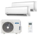 Мульти сплит-система на 2 комнаты General Climate GC-MER09HRN1 x 2 / GU-M2EA18H32