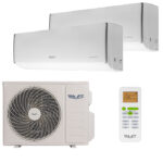 Мульти сплит-система на 2 комнаты Shuft SFMS/I-09 HB FMI/N8/In/white_WF x 2 / SFMO/I-18 FMI-2/N8/Out