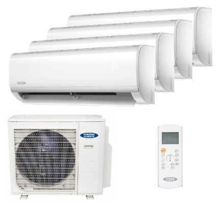 Мульти сплит-система на 4 комнаты General Climate GC-MER07HRN1 x 4 / GU-M4EA28H32