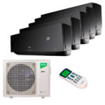 Мульти сплит-система на 5 комнат Ballu BSUI-FM/in-09HN8/EU_BL x 5 / BA5OI-FM/out-42HN8/EU