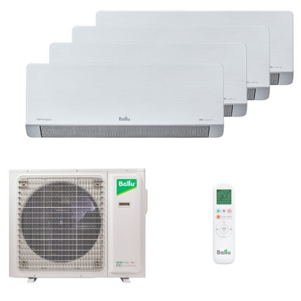 Мульти сплит-система на 4 комнаты Ballu BSFI-FM/in-07HN8/EU x 4 / BA4OI-FM/out-36HN8/EU