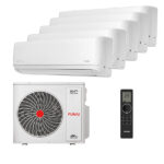 Мульти сплит-система на 5 комнат Funai RAM-I-DA25HP.W01/S x 5 / RAM-I-5KG120HP.01/U
